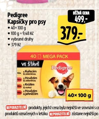 Pedigree kapsičky pro psy