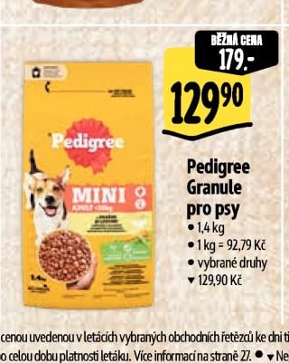Pedigree granule pro psy