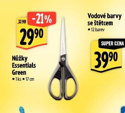 Nůžky Essentials Green