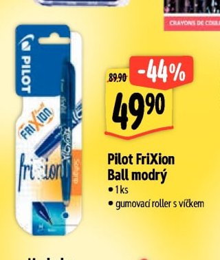 Pilot FriXion Ball modrý