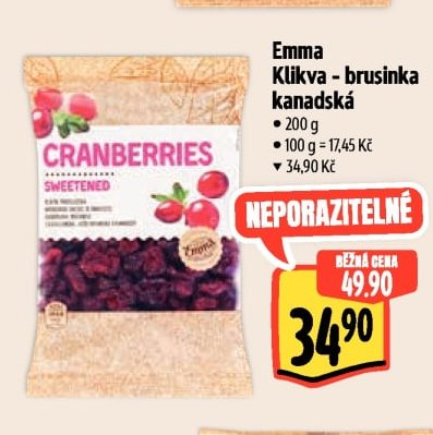 Emma Klikva - brusinka kanadská