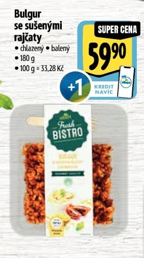 Bulgur se sušenými rajčaty