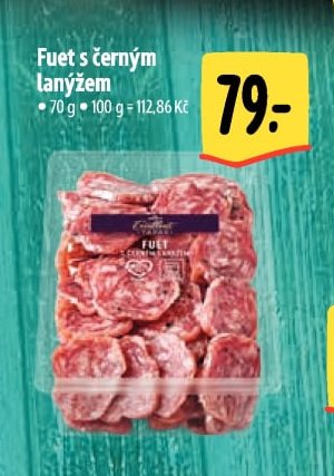 Fuet s černým lanýžem