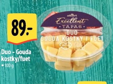 Duo - Gouda kostky/fuet