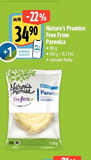 Nature's Promise Free From Parenica