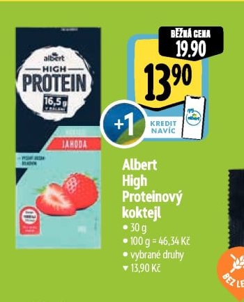 Albert High Proteinový koktejl