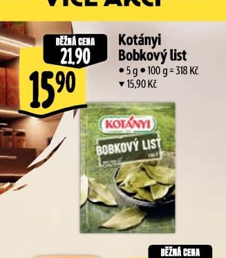 Kotányi Bobkový list