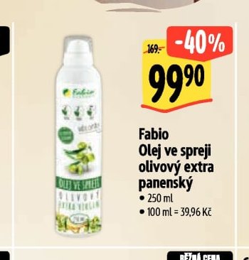 Fabio Olej ve spreji olivový extra panenský
