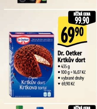 Dr. Oetker Krtkův dort