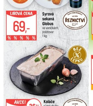 Syrová sekaná Globus