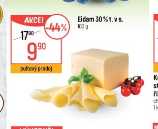 Eidam 30% t. v s.
