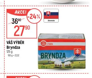 Váš výběr Bryndza 125 g