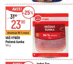 Váš výběr Pečená šunka 100 g