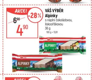 Váš výběr Alpinky