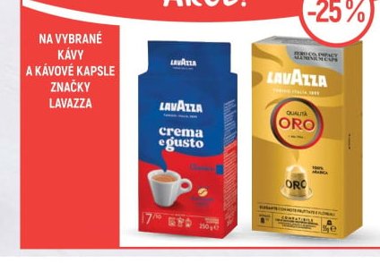 Lavazza kávové kapsle