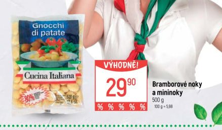Bramborové noky a mininoky