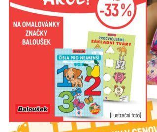 Na omalovánky značky Baloušek