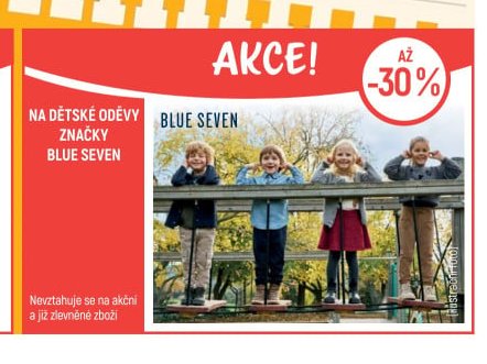 Dětské oděvy značky BLUE SEVEN