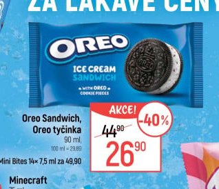 Oreo Sandwich, Oreo tyčinka