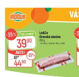 Le&Co Oravská slanina