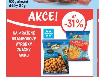 Mražené bramborové výrobky Aviko