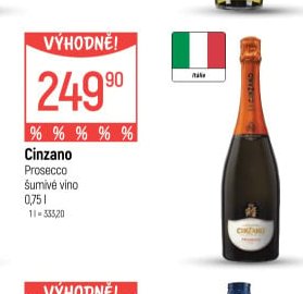 Cinzano Prosecco