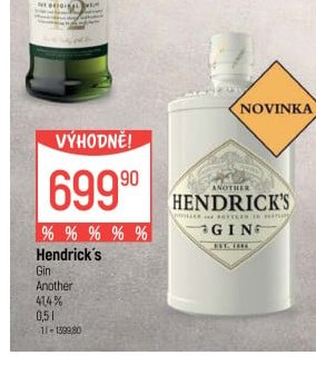 Hendrick's Gin Another
