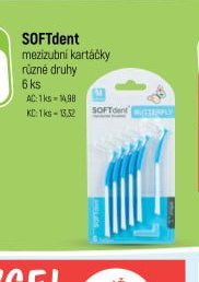 SOFTdent mezizubní kartáčky