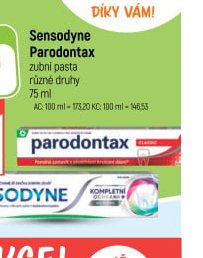 Sensodyne Parodontax zubní pasta