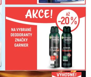 Garnier deodoranty