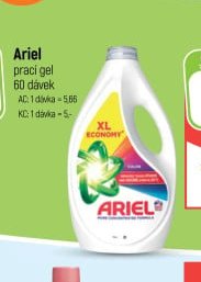 Ariel prací gel