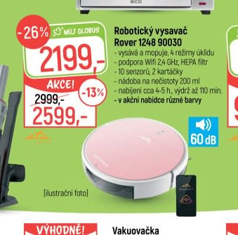 Robotický vysavač Rover 1248 90030