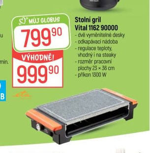 Stolní gril Vital 1162 90000