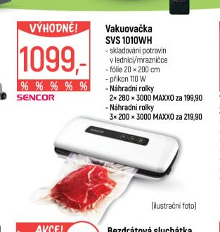 Vakuovačka SVS 1010WH