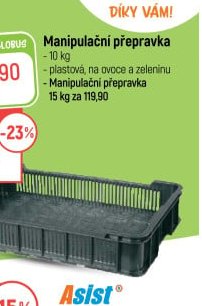 Manipulační přepravka