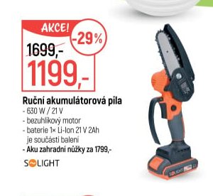 Ruční akumulátorová pila