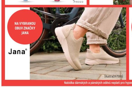 Na vybranou obuv značky Jana