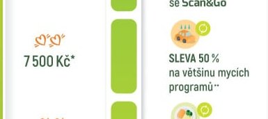 SLEVA 50 % na většinu mycích programů