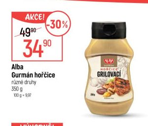 Alba Gurmán hořčice