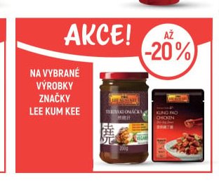 Na vybrané výrobky značky Lee Kum Kee