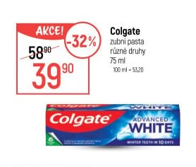 Colgate zubní pasta