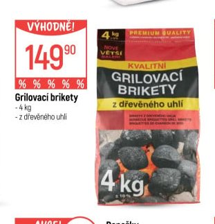 Grilovací brikety