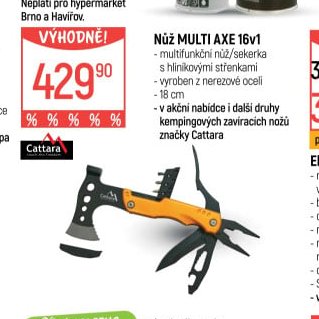 Nůž MULTI AXE 16v1