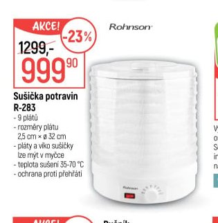 Sušička potravin R-283