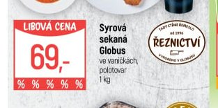 Syrová sekaná Globus
