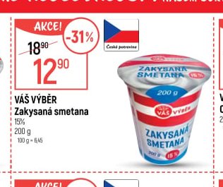 Váš Výběr Zakysaná smetana