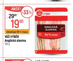 Váš Výběr Anglická slanina