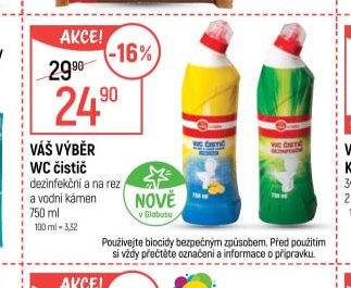 Váš Výběr WC čistič