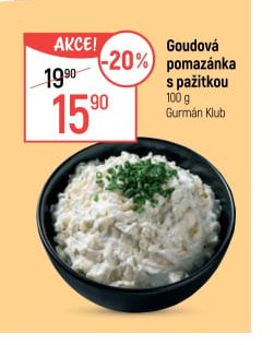 Goudová pomazánka s pažitkou