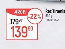 Řez Tiramisu